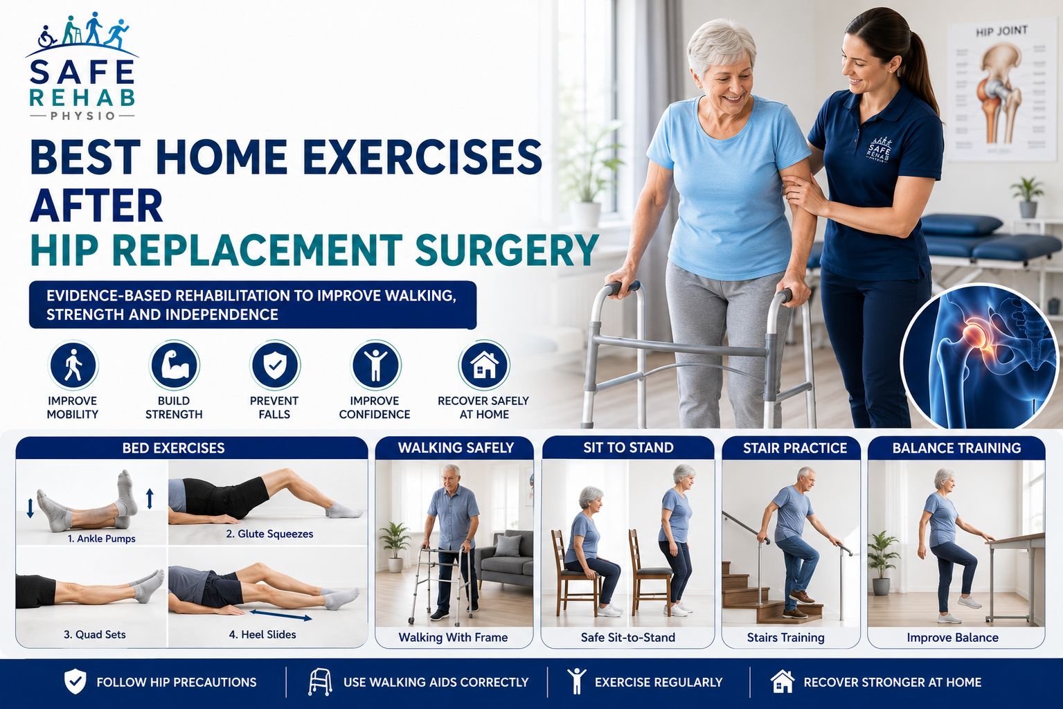 best home exercises after hip replacement surgery best home exercises after hip replacement surgery